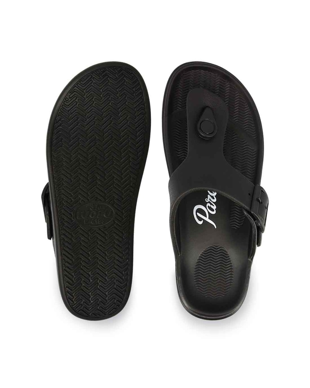 Γυναικείες Σαγιονάρες  Τ-Bar Parex 11825067 Μαύρο