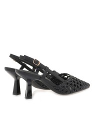 Black slingbacks  70V-303