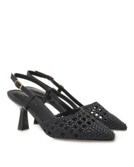 Black slingbacks  70V-303