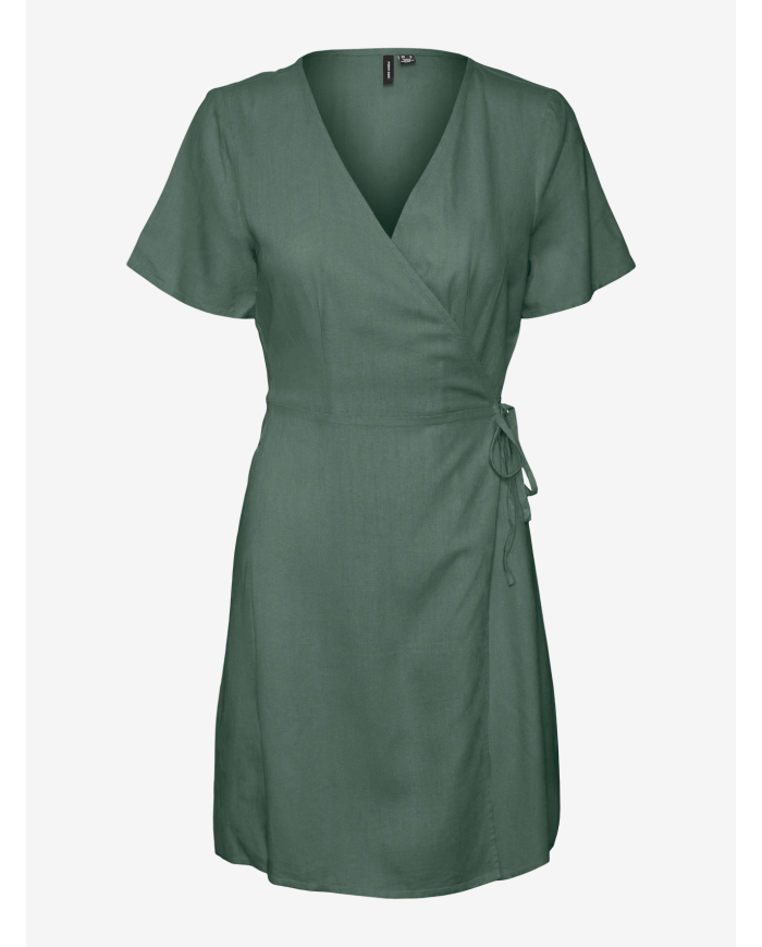 VMMYMILO S/S SHORT WRAP DRESS