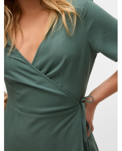 VMMYMILO S/S SHORT WRAP DRESS