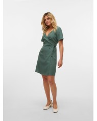 VMMYMILO S/S SHORT WRAP DRESS