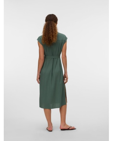 VMMYMILO SL CALF SHIRT DRESS WVN GA