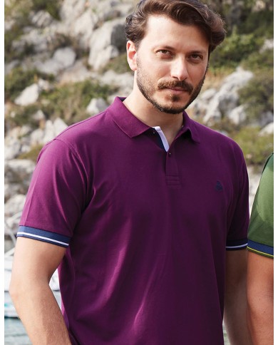 Μπλουζάκι Polo Κοντό Μανίκι Visconti 2810-2