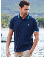 Μπλουζάκι Polo Κοντό Μανίκι Visconti 2810-4