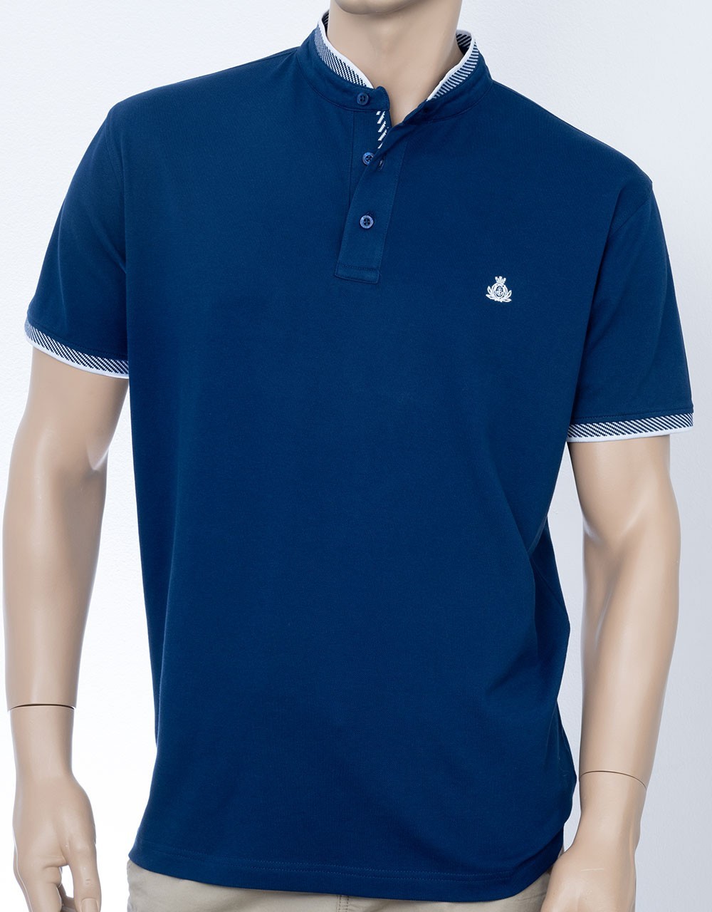 Visconti Men's Polo Shirt Mao Collar 2812-1