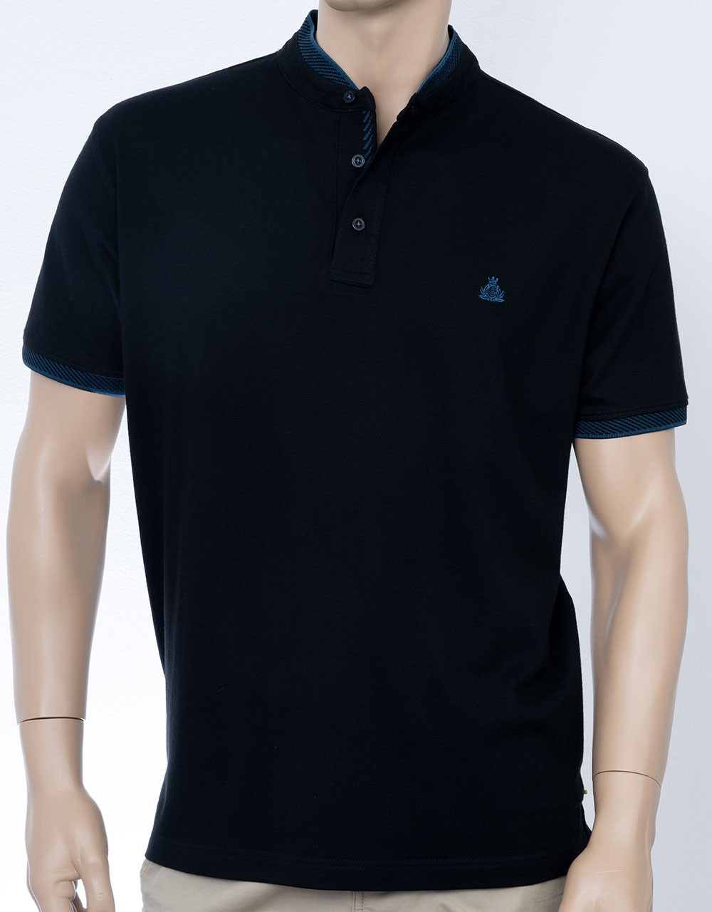 Visconti Men's Polo Shirt Mao Collar 2812-3