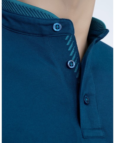 Visconti Men's Polo Shirt Mao Collar 2812-2