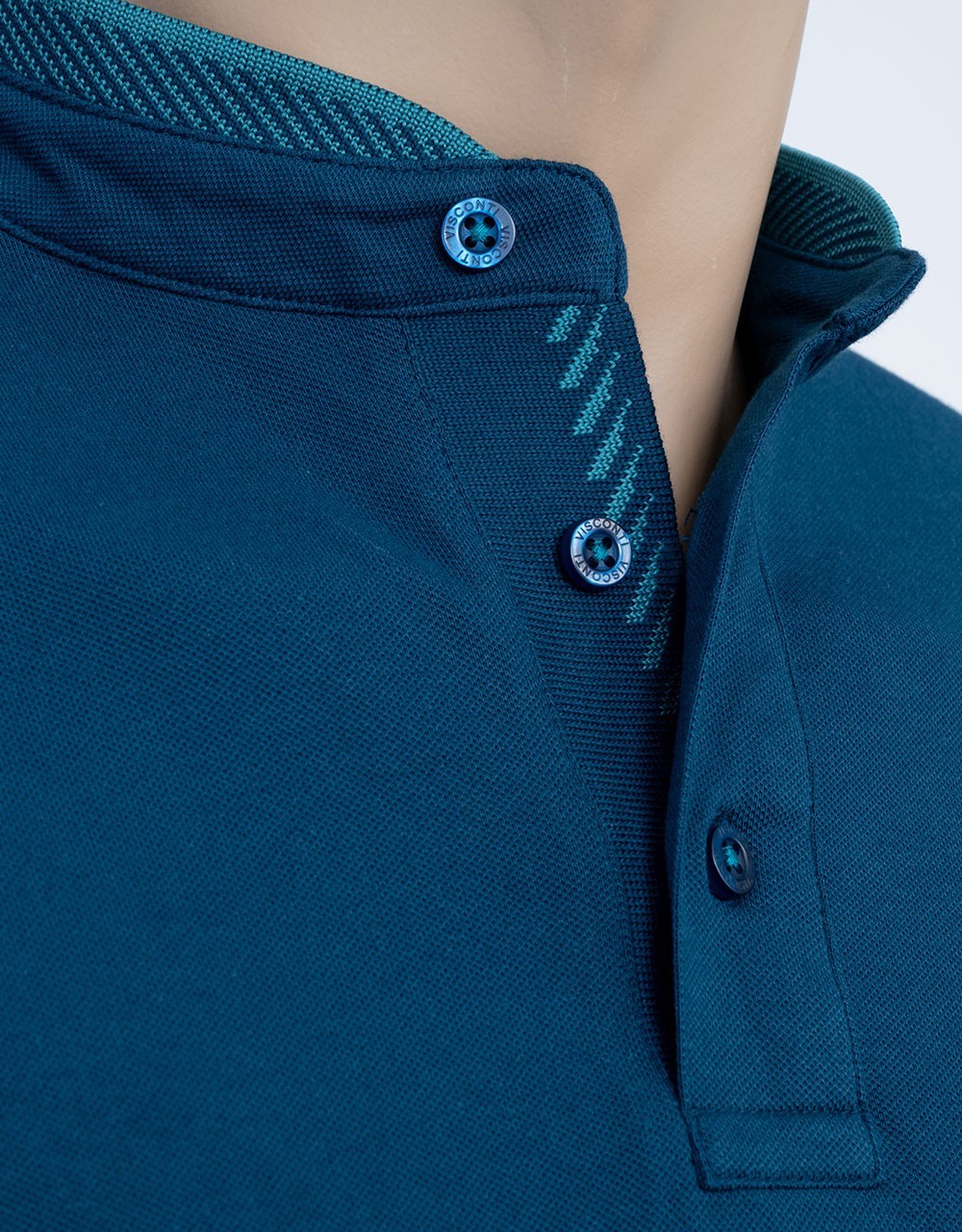 Visconti Men's Polo Shirt Mao Collar 2812-2