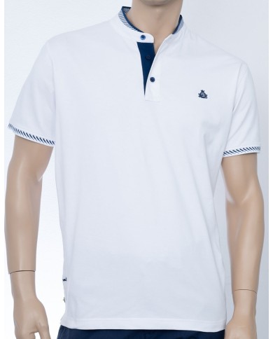 Visconti Men's Polo Shirt Mao Collar 2812-4