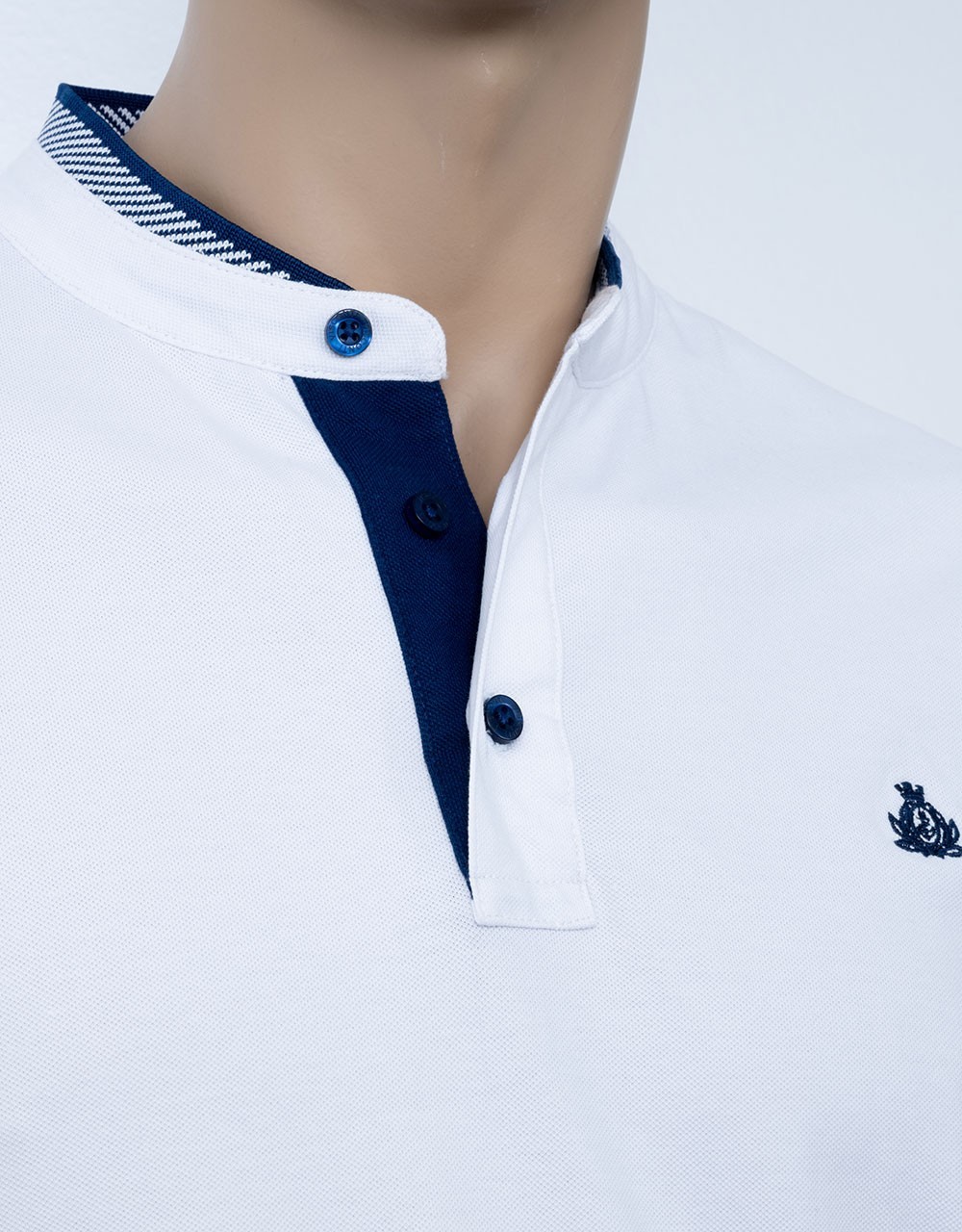 Visconti Men's Polo Shirt Mao Collar 2812-4