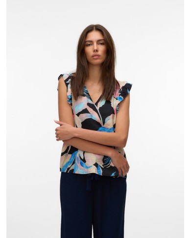 ΜΠΛΟΥΖΑ ΜΕ ΒΟΛΑΝ VMJOSIE SL V-NECK TOP WVN GA 10303762