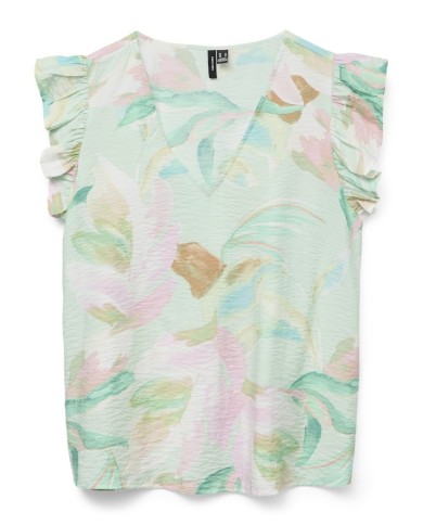 ΜΠΛΟΥΖΑ ΜΕ ΒΟΛΑΝ VMJOSIE SL V-NECK TOP WVN GA 10303762