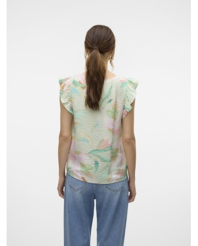 ΜΠΛΟΥΖΑ ΜΕ ΒΟΛΑΝ VMJOSIE SL V-NECK TOP WVN GA 10303762