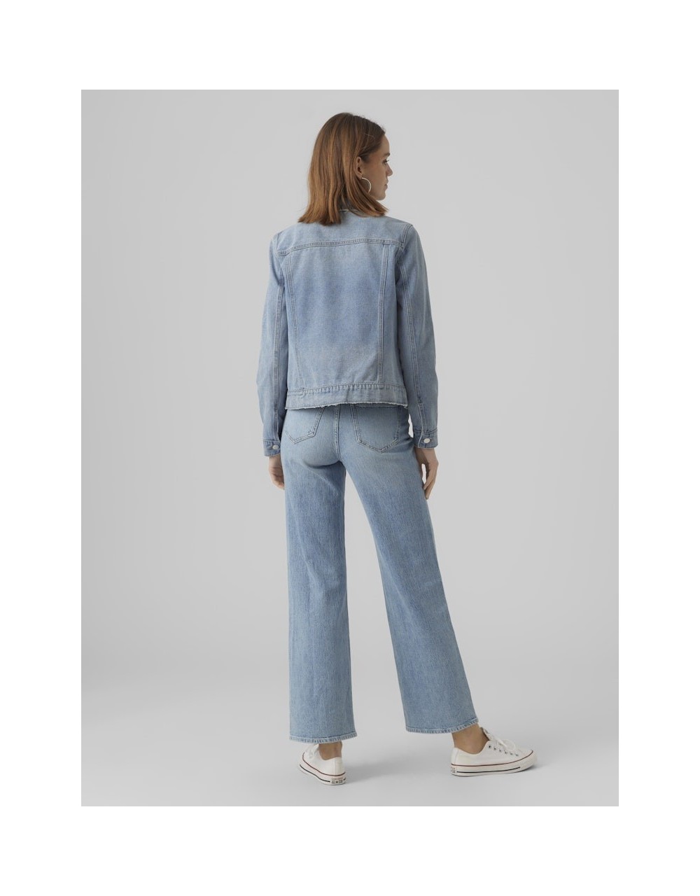 Vero Moda Γυναικείο Μπουφάν Τζιν Κοντό 10279789