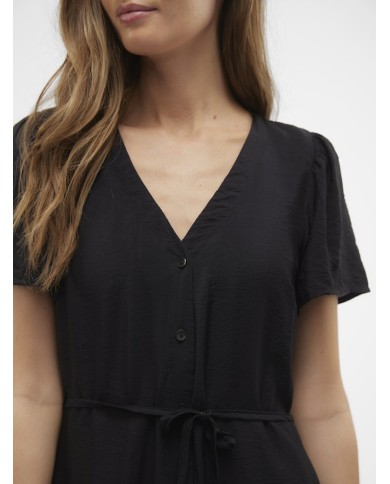 VMJOSIE SS CALF SHIRT DRESS WVN GA