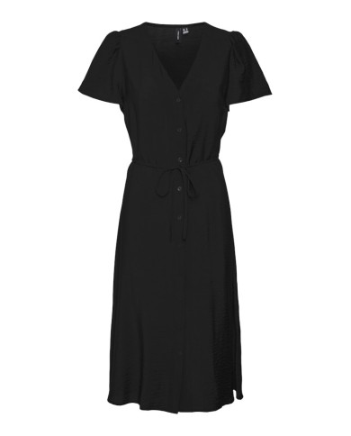 VMJOSIE SS CALF SHIRT DRESS WVN GA