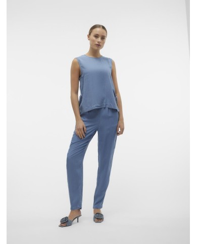 VMBREE SL TIE DETAILS SHORT TOP GA