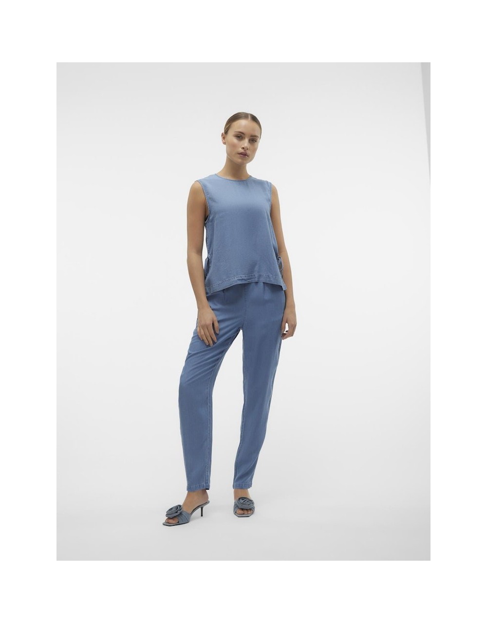 VMBREE SL TIE DETAILS SHORT TOP GA