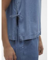 JEAN TOP VMBREE SL TIE DETAILS SHORT TOP GA 10304870