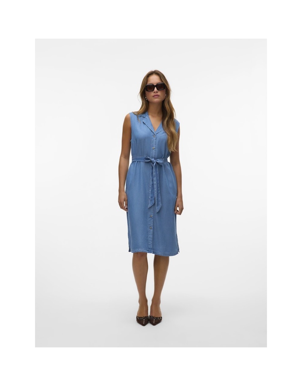 VMBREE SL BLK SHIRT DRESS GA NOOS