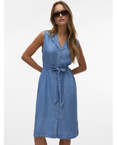 VMBREE SL BLK SHIRT DRESS GA NOOS