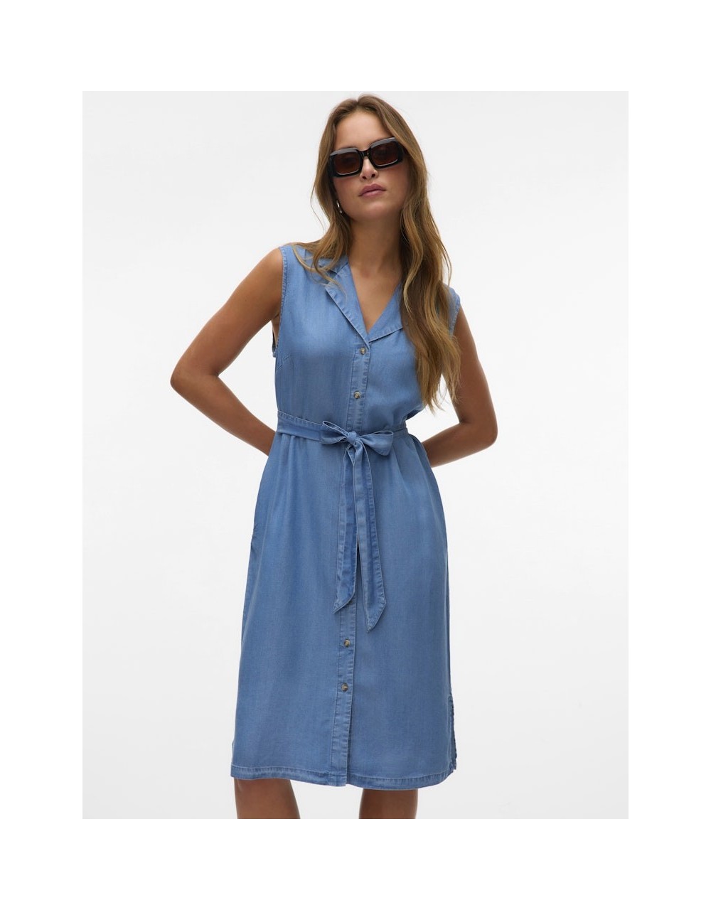 VMBREE SL BLK SHIRT DRESS GA NOOS