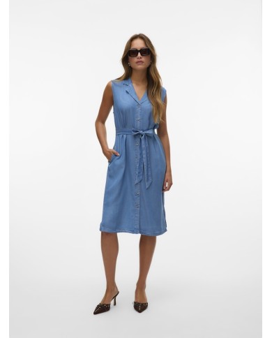 VMBREE SL BLK SHIRT DRESS GA NOOS