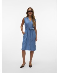 JEAN ΦΟΡΕΜΑ VMBREE SL BLK SHIRT DRESS GA