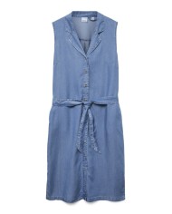JEAN ΦΟΡΕΜΑ VMBREE SL BLK SHIRT DRESS GA