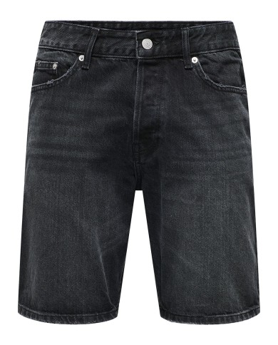 ONSEDGE BLACK 2047 TAI DNM SHORTS - 22032047