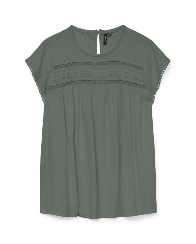 VMDEBBIE PLEAT S/L TOP GA - 10247943