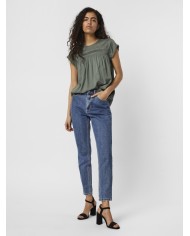 VMDEBBIE PLEAT S/L TOP GA - 10247943