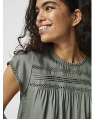 VMDEBBIE PLEAT S/L TOP GA - 10247943