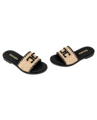 Ragazza Leather Women's Flat Sandals 01015