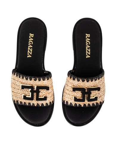 Ragazza Leather Women's Flat Sandals 01015