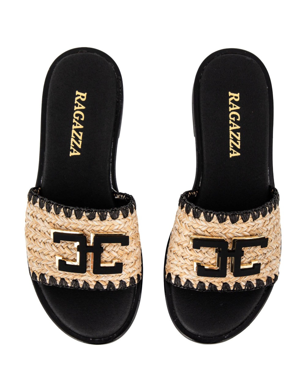 Ragazza Leather Women's Flat Sandals 01015