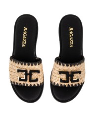 Ragazza Leather Women's Flat Sandals 01015