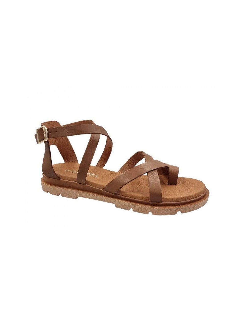 Ragazza Leather Women's Flat Sandals 01075