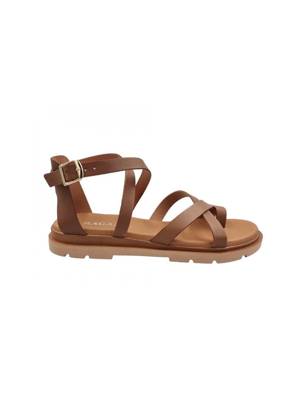 Ragazza Leather Women's Flat Sandals 01075