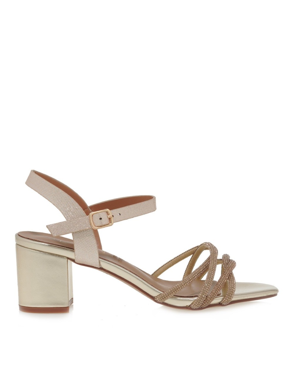 SEVEN ΠΕΔΙΛΑ 90E-208 U490E2084 - ΠΛΑΤΙΝΑ GLITTER ΣΤΡΑΣ