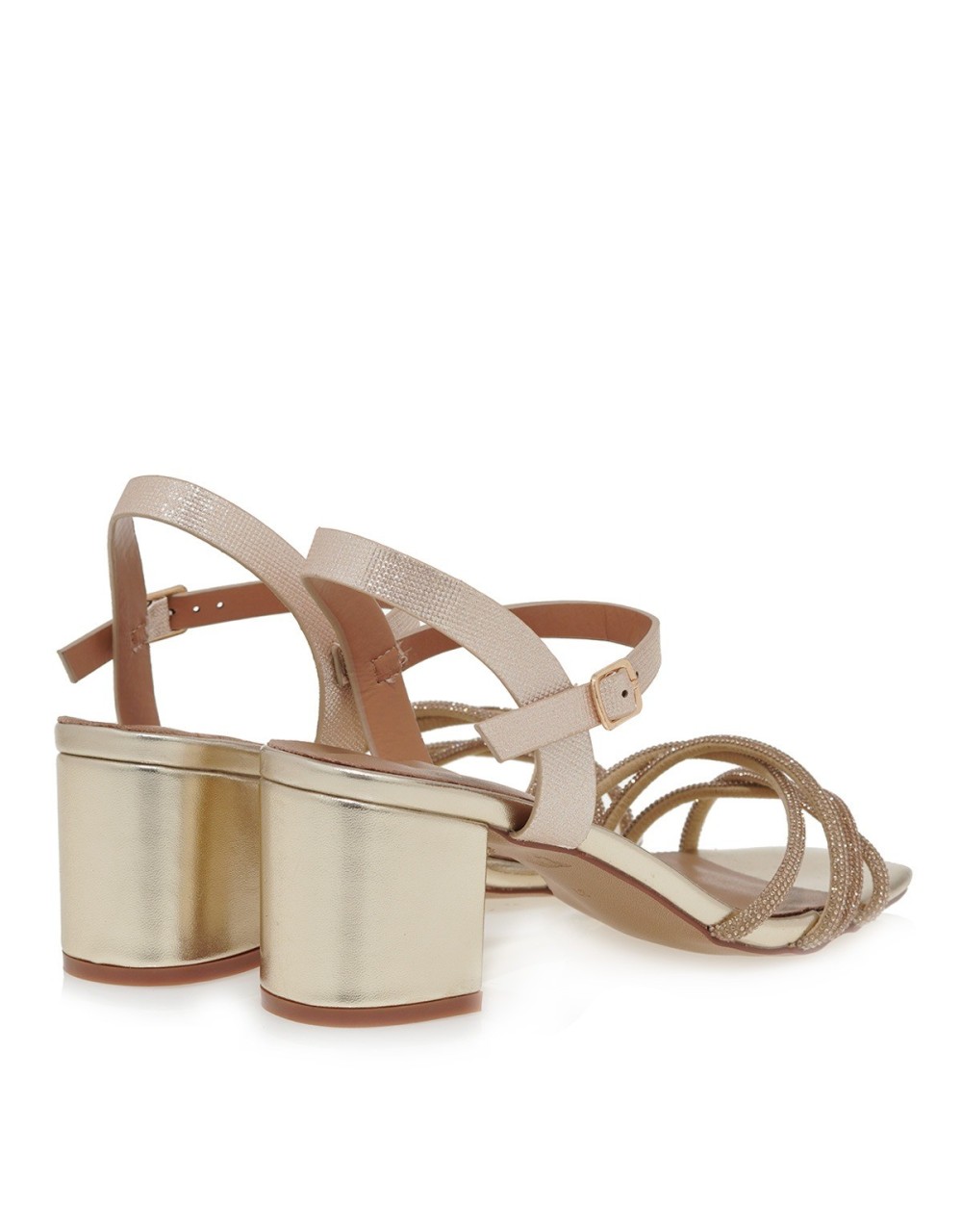 SEVEN ΠΕΔΙΛΑ 90E-208 U490E2084 - ΠΛΑΤΙΝΑ GLITTER ΣΤΡΑΣ