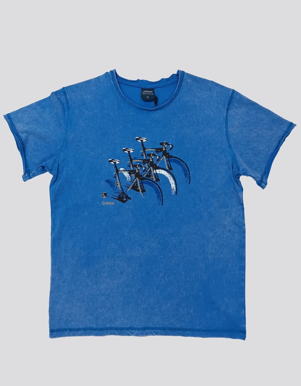 Πετροπλυμένο T-shirt - 3XBicycle