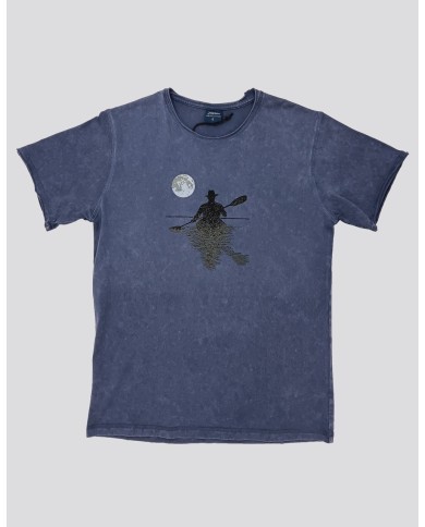 Stonewashed T-shirt - ΒΑΡΚΑΡΗΣ