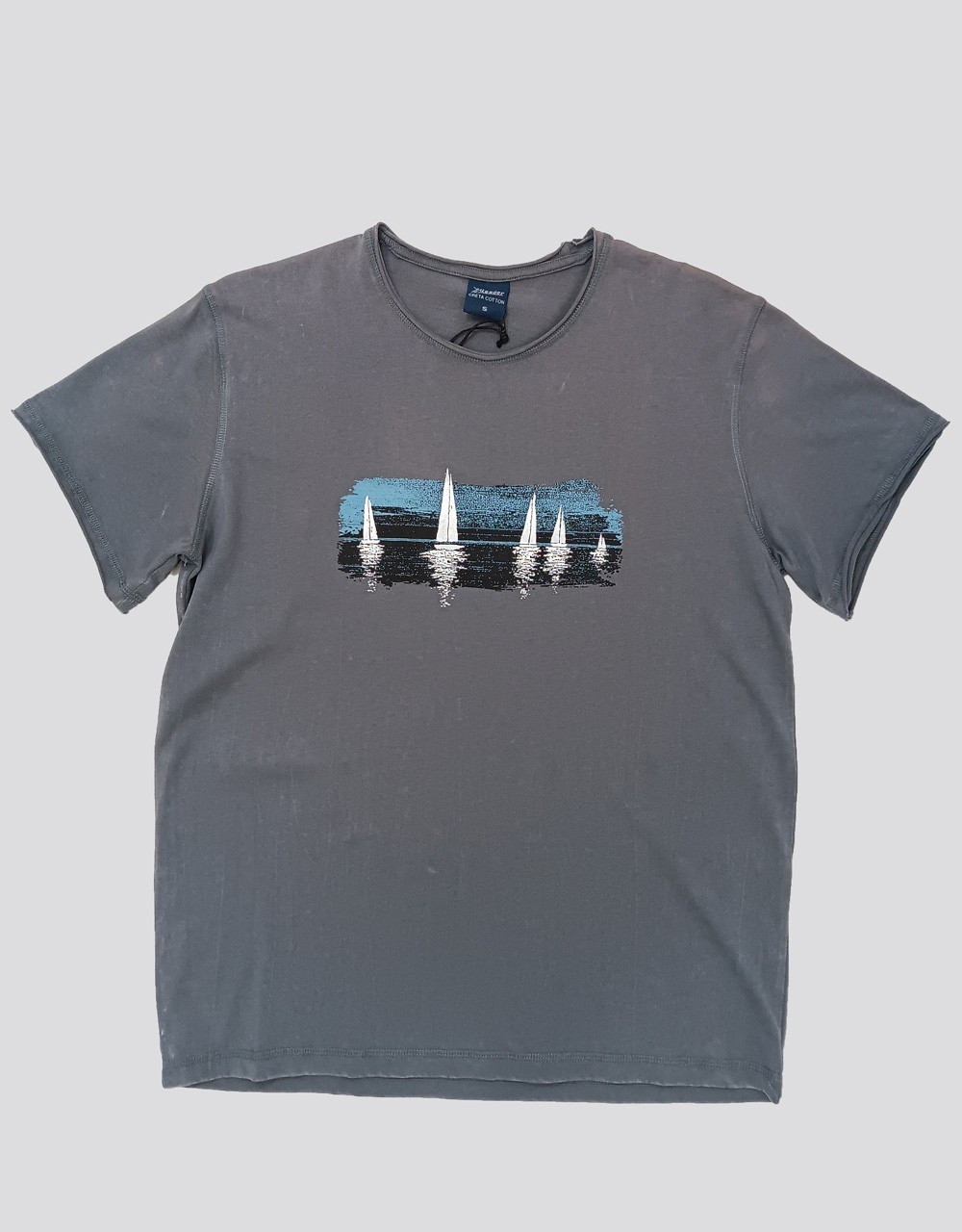 Πετροπλυμένο T-shirt - ΙΣΤΙΟΦΟΡΑ ΛΙΜΝΗ