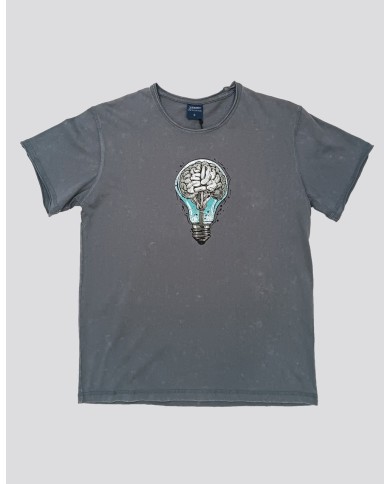 Stonewashed T-shirt - ΛΑΜΠΑ