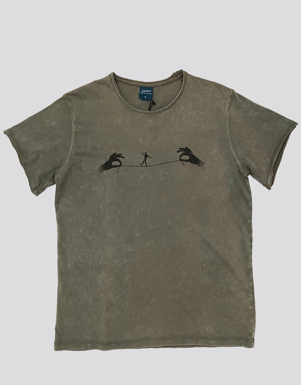 Πετροπλυμένο T-shirt - ΑΚΡΟΒΑΤΗΣ