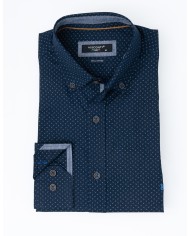 ViscontiΜακρυμάνικo Πουκάμισο σε Κανονική Γραμμή 2824-3