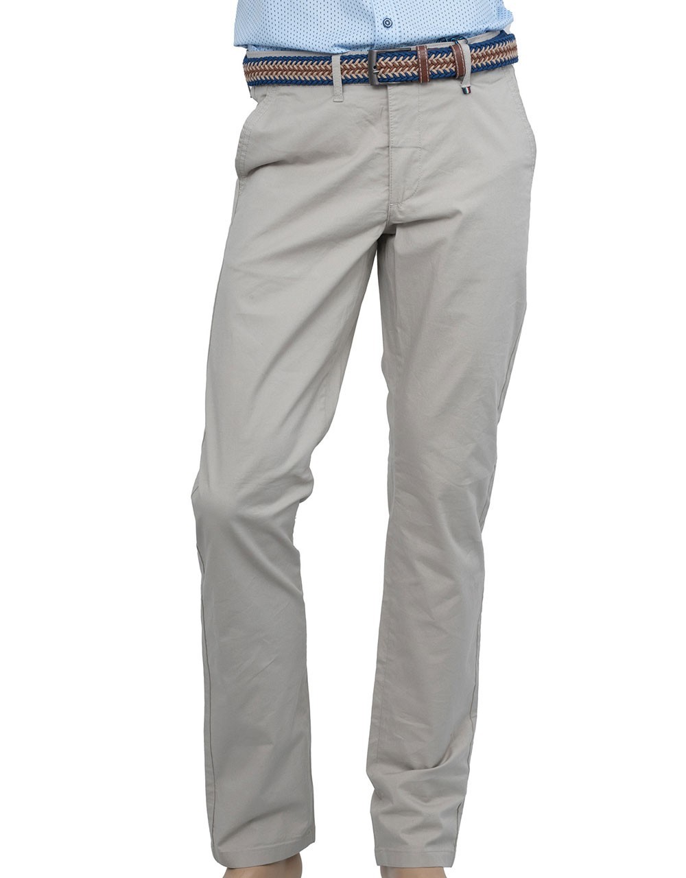 Men's Cotton Chinos Pant with Belt, 2785-5 - Pants