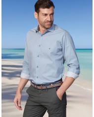Visconti Men's Micro-Pattern Shirt 2835-2 - Shirts